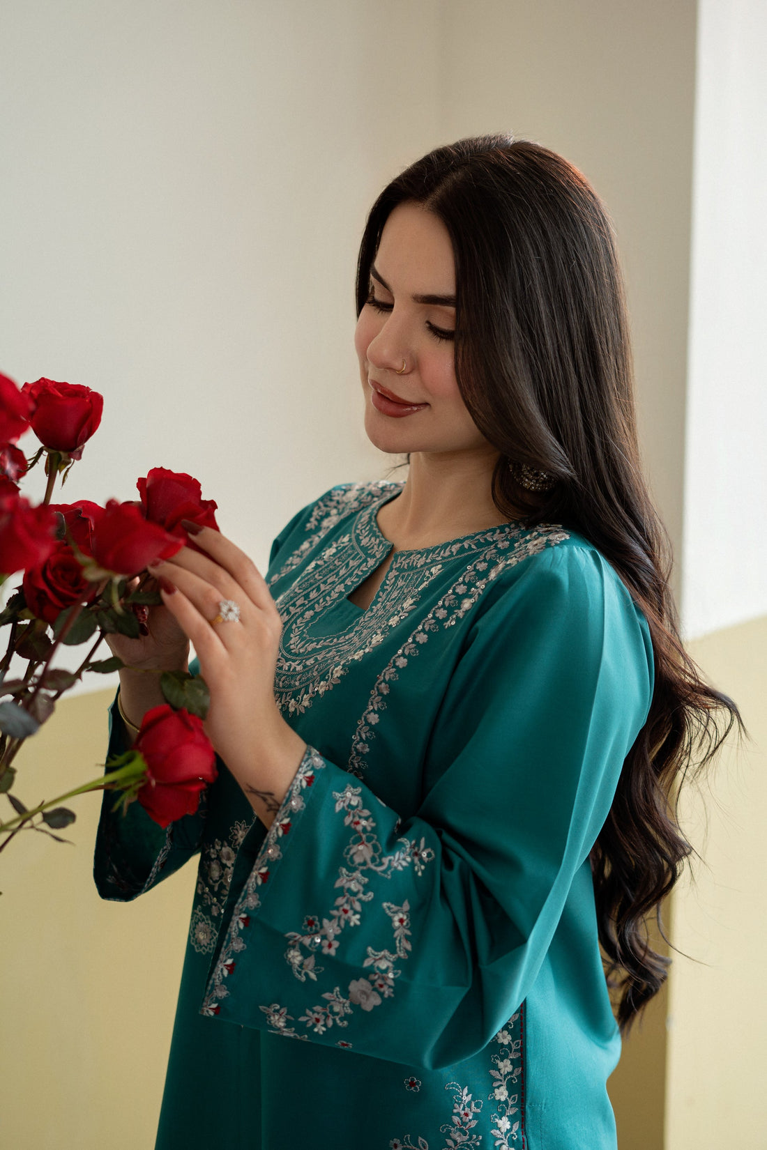 Teal Elegance