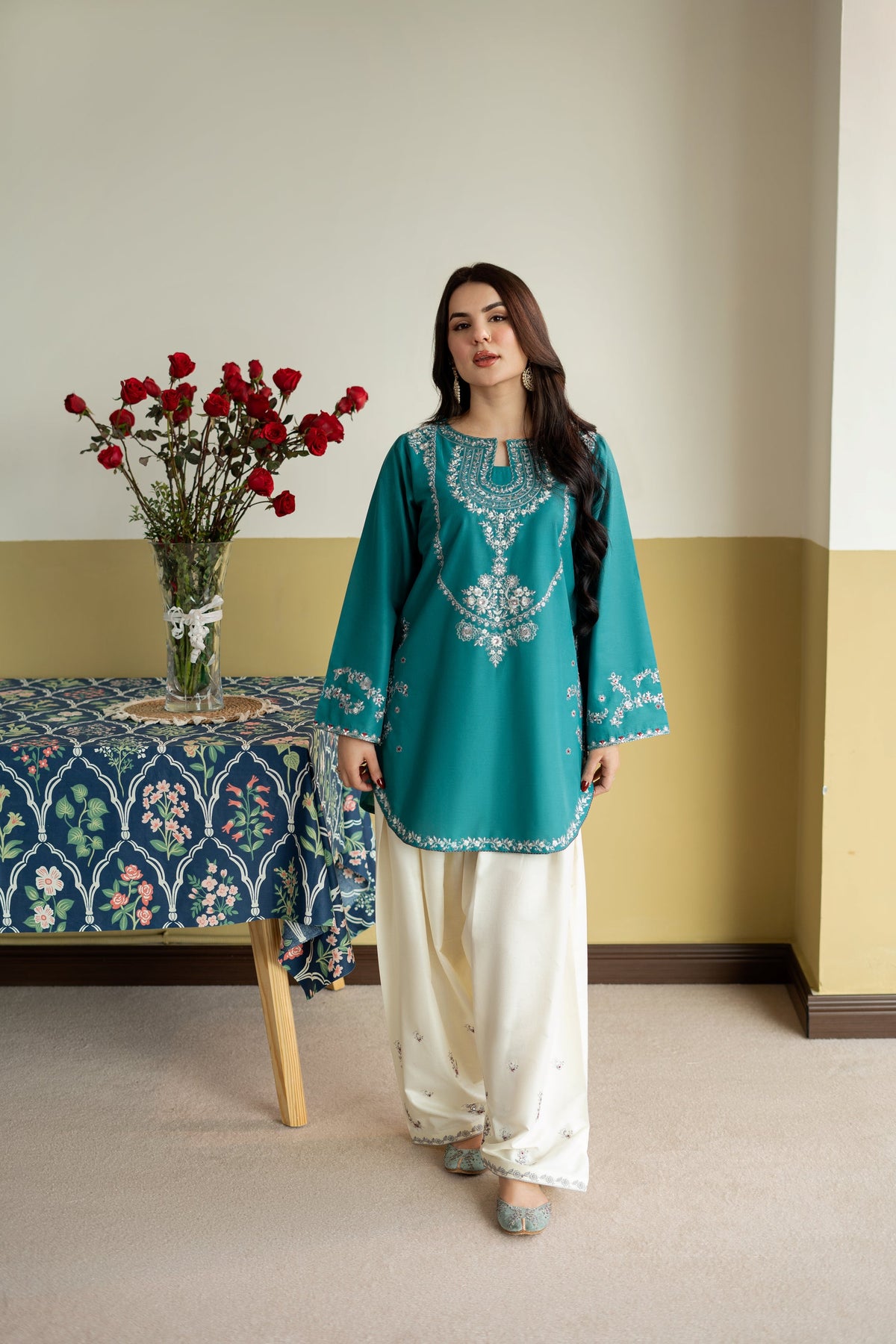 Teal Elegance