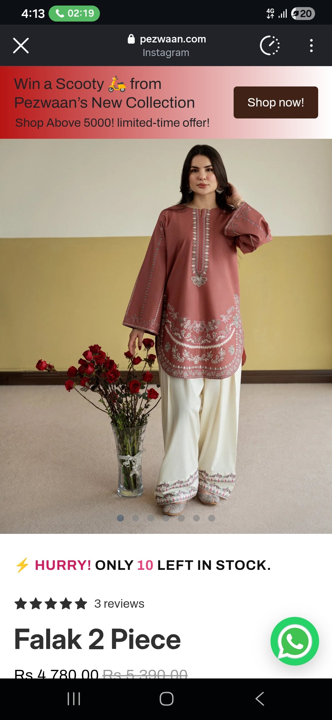 Rosy Elegance