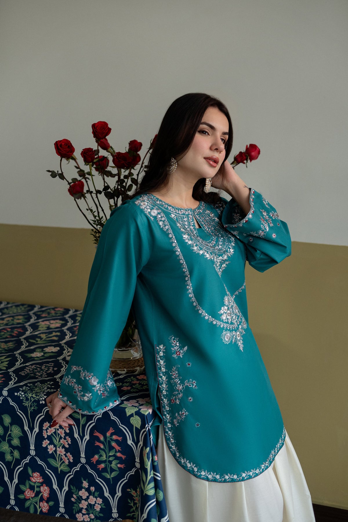 Teal Elegance